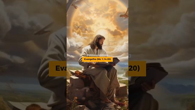 Evangelho Mc 1,14 20 - 21/01/2024 #biblia #fe #liturgiadodia смотреть онлайн