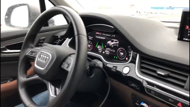 Audi Q7 активация Lane Assist