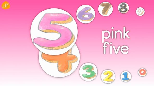 Colors and Numbers Chant for Preschool and Kindergarten Kids - ELF Kids Videos смотреть онлайн