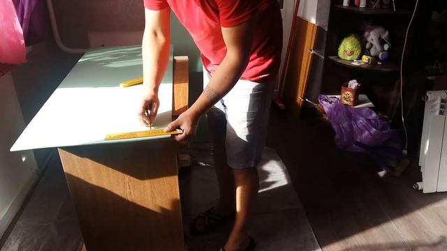 Камин из старой тумбы. DIY. (Decorative fireplace, do it yourself.) смотреть онлайн