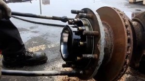 Разбор заднего моста R780 Scania 5 серии