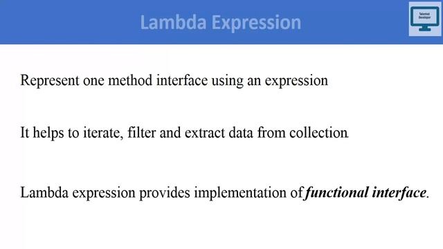 1.What is Lambda Expression смотреть онлайн