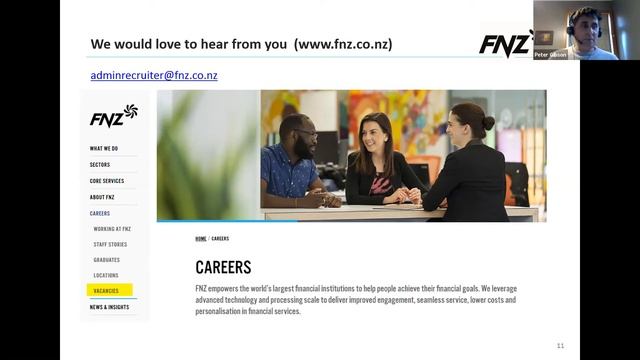 2020 FNZ Employer Presentation смотреть онлайн