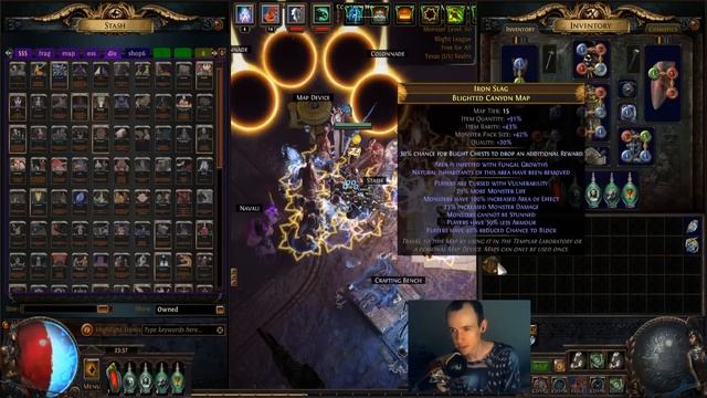 HOW TO 1 BUTTON AFK T15 BLIGHTED MAPS [3.8] PATH OF EXILE - BLIGHT LEAGUE POE CURRENCY FARMING смотреть онлайн