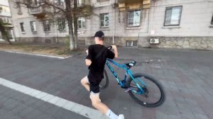 НА ЗАДНЕМ ПО ГОРОДУ / СТАНТ НА ВЕЛОСИПЕДЕ / ПОКАТУШКА ОТ ПЕРВОГО ЛИЦА / ЖЁСТКОЕ ПАДАНИЕ