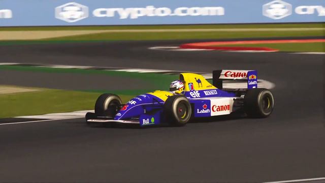 Nigel Mansell 1991 F1 Williams FW14 Silverstone Onboard - Assetto Corsa смотреть онлайн