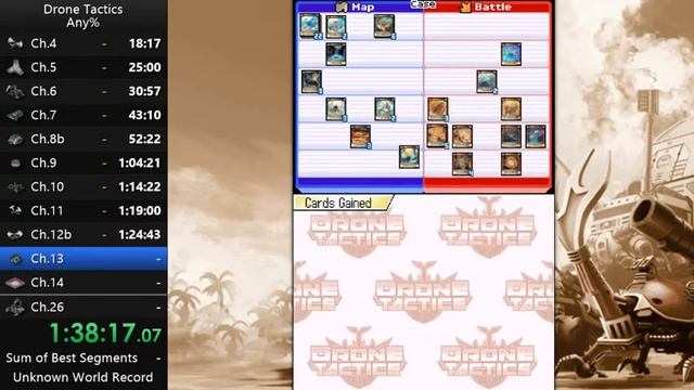 Drone Tactics Any% (Easy) Speedrun in 3:16:04 (WR) смотреть онлайн