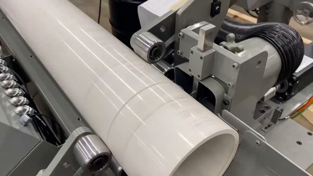 Appleton MFG Model A301S Cutting 6” PVC With Parting Tool