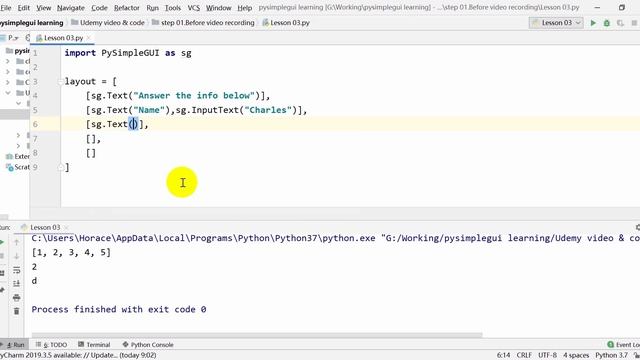 Python GUI with PySimpleGUI - easy learn 03 смотреть онлайн