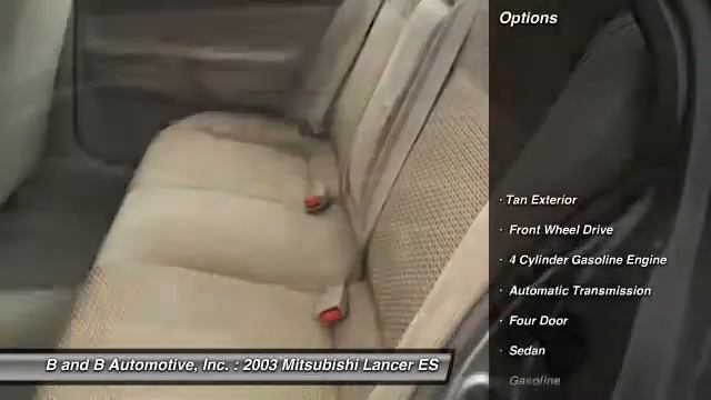 2003 Mitsubishi Lancer ES Fairless Hills PA 19030 смотреть онлайн