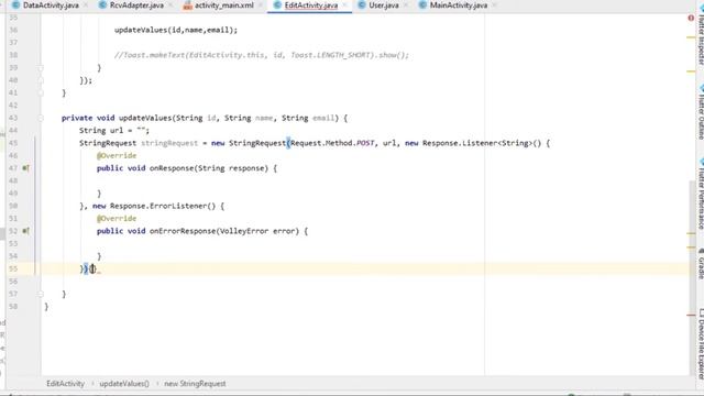 22 - edit data using volley | APIs in Android смотреть онлайн