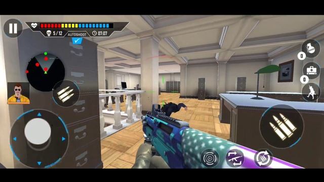 Bank Robbery SSG Shooting Game _ Android GamePlay #4 смотреть онлайн