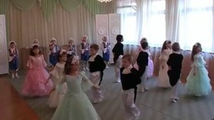 "Полонез" из серии "Бал в детском саду" постановка Гуровой Елены