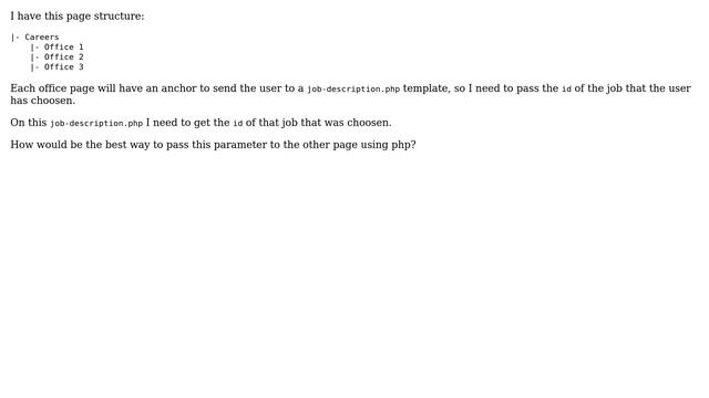 Wordpress: How to pass parameter to another url? смотреть онлайн