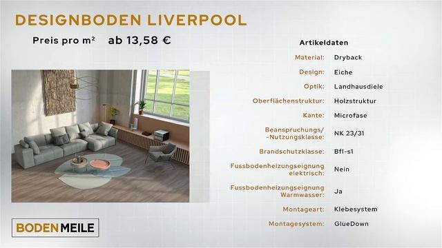 Designboden Liverpool bei Bodenmeile.de kaufen смотреть онлайн