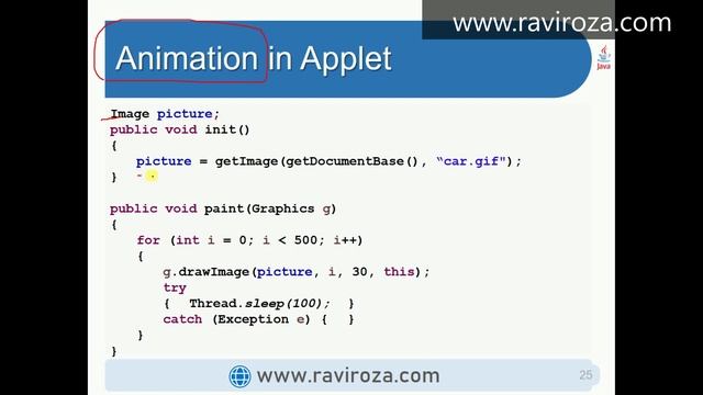 Java Part-57 | Image and Animation in Applet (Gujarati) смотреть онлайн