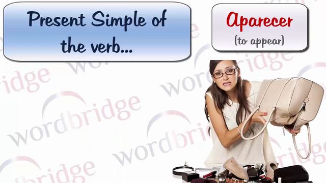 Present Simple of the verb APARECER - for beginners смотреть онлайн