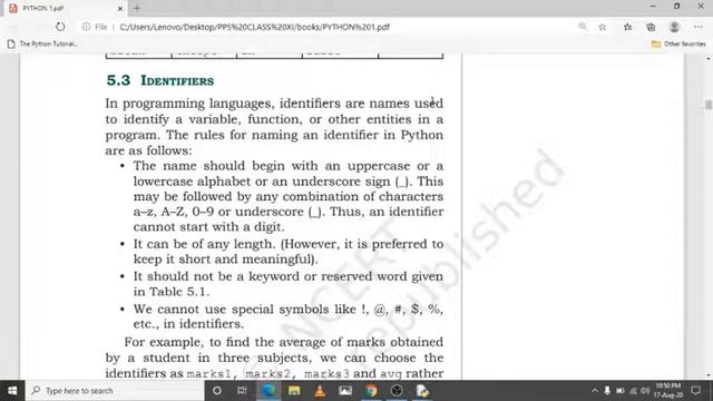 CBSE Class XI (C.S 083) Python Part 1 смотреть онлайн