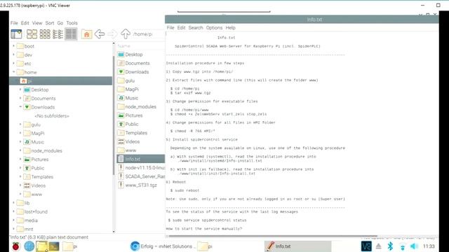 On Raspberry PI: Read from PLC, call Python, write result to another PLC using SpiderControl смотреть онлайн