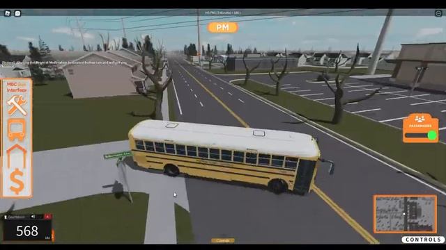 Roblox | Midwest Bus Company | HS & ES PM Routes With People смотреть онлайн