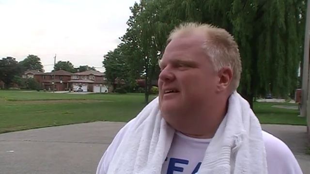 Rob Ford Works Out at Don Bosco Secondary School смотреть онлайн