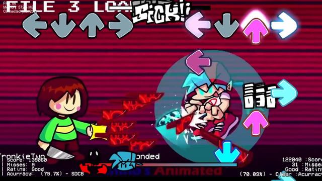 Chara vs BF Fight | Unnamed Multiplayer Mod смотреть онлайн