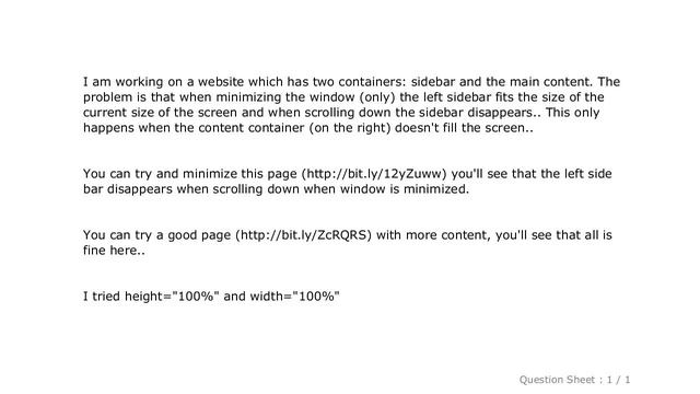 HTML : CSS: make container fit screen смотреть онлайн