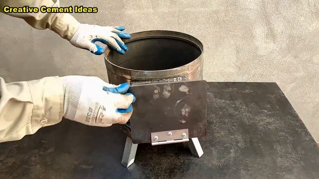 DIY wood stove combined with water heating system, super speed смотреть онлайн