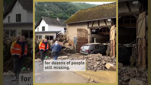 Dozens dead and many missing after floods hit Germany and Belgium смотреть онлайн