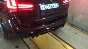 BMW X5 2015 года: переделали выхлоп под X5 M