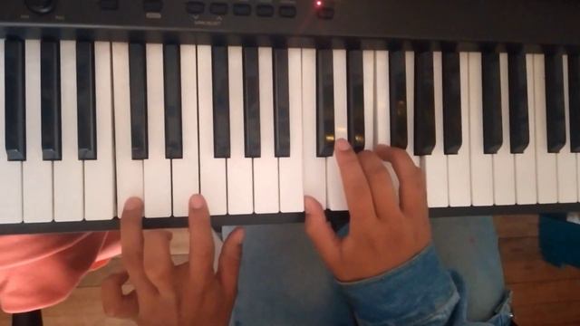 Tutorial para aprender a tocar: Siempre me quedara de Bebé en el piano, cover by banda смотреть онлайн