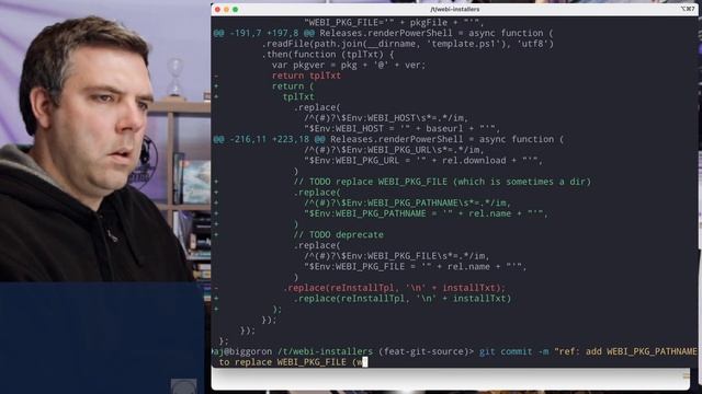 Live Code Hangout: Webi Update #46: Git Sources for PowerShell смотреть онлайн
