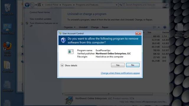 Uninstall Excel PowerUps Premium Suite - x64 edition 1.7.4 смотреть онлайн