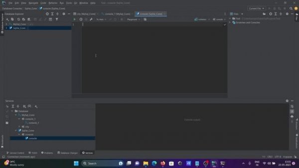 How to connect sqlite with datagrip