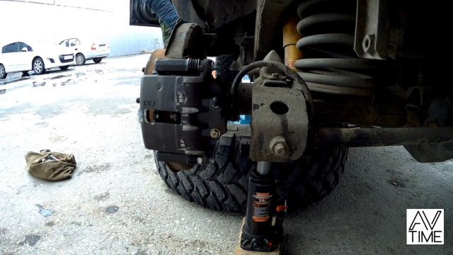 Pajero Sport. Эпопея задних тормозов. смотреть онлайн