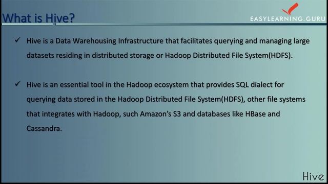 Apache Hive Tutorial - Data Warehouse Applications смотреть онлайн