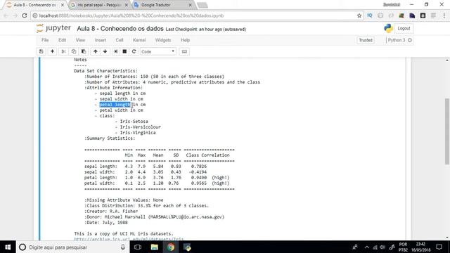 Machine Learning em Português (Aula 8) - Modelo de Classificação de Íris Parte 1 смотреть онлайн