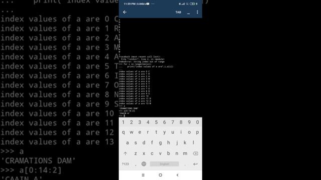 STRINGS IN PYTHON LANGUAGE UNDERSTANDING STRINGS IN PYTHON LANGUAGE PART [6] смотреть онлайн