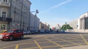 Поездка в метро и выход на станции  Александровский сад