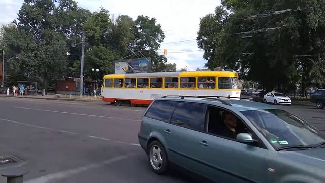 ГРОМАДСЬКИЙ ТРАНСПОРТ ТРАМВАЇ | Одеса TATRA T3EU маршрут #5, TATRA T3UА маршрут #28 Залізн. вокзал смотреть онлайн