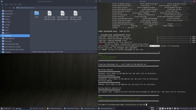 ArcoLinux : 2494 Carli 11 - Lsb-release and a pacman hook in order to have our ASCII logo - Always смотреть онлайн