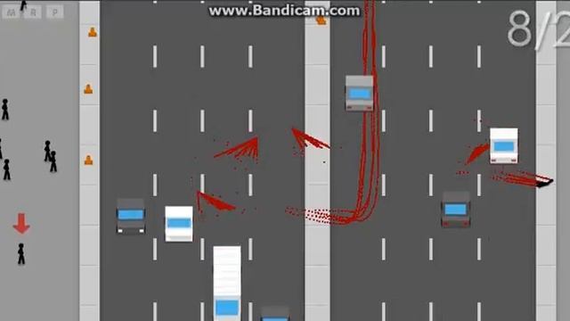 Flash игра-ПЕШЕХОДЫ САМОУБИЙЦЫ! смотреть онлайн