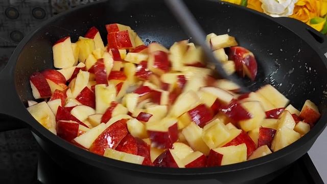 Wie man den leckersten Apfelkuchen macht! Schnelles und einfaches Rezept! смотреть онлайн