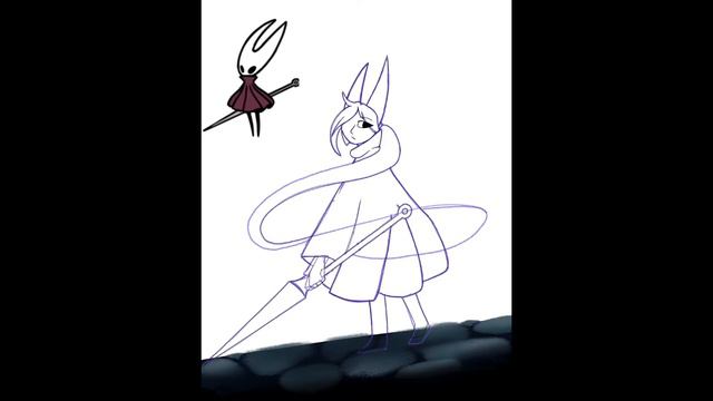 Hornet (Hollow Knight) Speed Paint смотреть онлайн