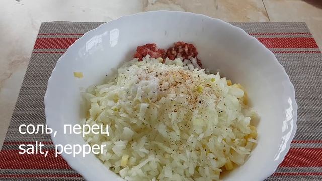 Эчпочмак. Треугольные пирожки. Татарское блюдо/Echpochmak. Triangular patties. Tatar dish. смотреть онлайн