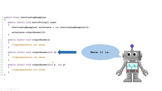 Method Overloading (Java Tutorial) смотреть онлайн