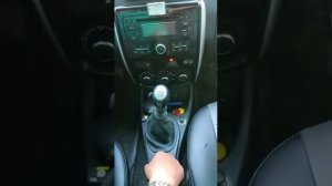 переключение передач на  Nissan Terrano 2017 г.в и Renault Duster 6 ступенчатая КПП