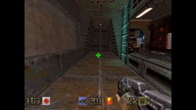 Quake 2 PSX Reborn - MAP01 - Installation (Ultra-violence 100%) смотреть онлайн