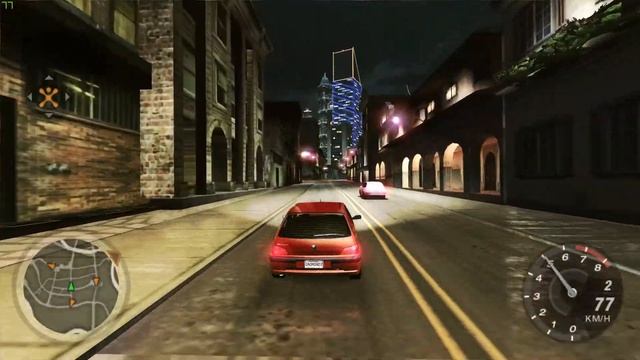 Need For Speed Underground 2 Peugeot 106 S16 смотреть онлайн
