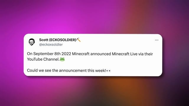 MOJANG IS ABOUT TO DROP SOME HUGE MINECRAFT LIVE 2023 NEWS! смотреть онлайн